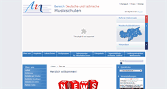 Desktop Screenshot of musikschule.it